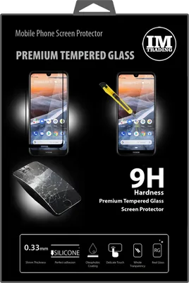 Produktbild von cofi1453® 5D Schutz Glas kompatibel mit NOKIA 3.2 Curved Panzer Folie Vollständig Klebend und Abdeckung