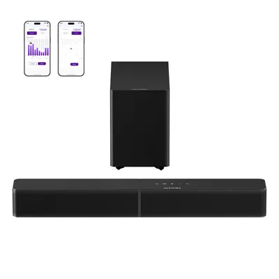 Produktbild von ULTIMEA Poseidon M30 Stream 2.1 Soundbar mit WLAN, AirPlay 2, Spotify Connect, 240 W und kabellosem Subwoofer