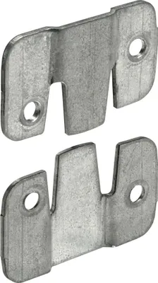 Produktbild von Hettich Universalverbinder verzinkt 50 x 100 mm, 2er Set