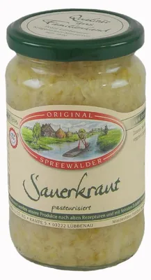 Produktbild von Krügermanns Original Spreewälder Sauerkraut (370 ml Glas)