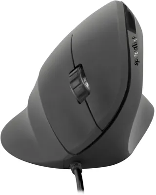 Produktbild von SPEEDLINK PIAVO, rechts, Vertikale Ausführung, Optisch, USB Typ-A, 2400 DPI, Schwarz
