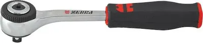 Produktbild von Würth Ratsche 1/4 Zoll, 135 mm, 72 Zähne, 5° Ratschenwinkel, schmaler Kopf für Steckschlüsseleinsätze