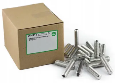 Produktbild von DekorStal Gewindestift DIN 913 M6x4 Edelstahl - 10 Stück