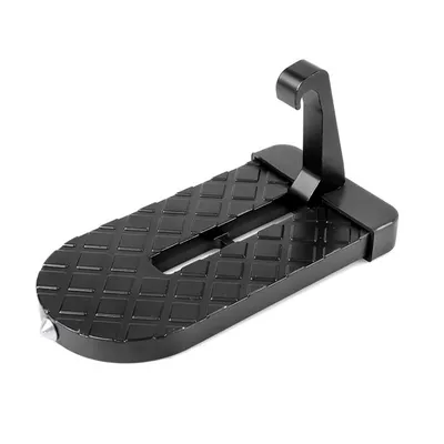 Produktbild von Auto Türtritt Rackstep aus Aluminium schwarz für Dachzugang bis 85 kg