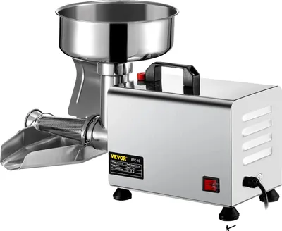 Obrázek produktu pro Elektrický cedník na rajčata, 370W motor, konstrukce z nerezové oceli, 370W
