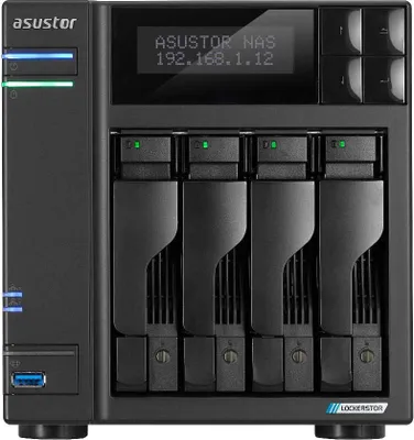 Produktbild von ASUSTOR Lockerstor NAS AS6704T 4-Bay