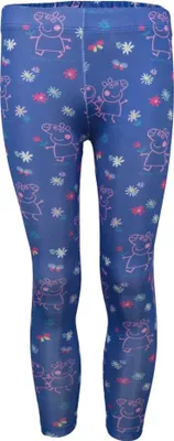 Produktbild von Peppa Wutz Pig Mädchen Kinder Leggings Jogginghose Hose – Lila / 110/116
