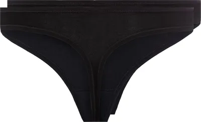 Produktbild von Skiny Damen String Baumwolle Advantage 2-Pack black - Größe 42