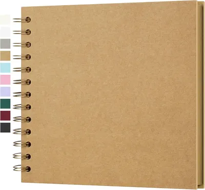 Produktbild von Fotoalbum zum Selbstgestalten 18x18 cm 20 Blatt 40 Seiten säurefrei