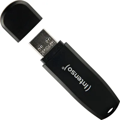 Obrázek produktu pro Intenso USB flash disk Speed Line černý, stříbrný 128 GB