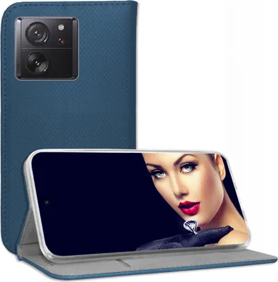 Produktbild von Bookstyle Schutzhülle Klapphülle Schutztasche Etui Cover für Xiaomi 13T (2306EPN60G), 13T Pro (23078PND5G, 6.67'') - Blau