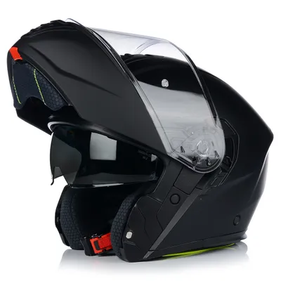 Produktbild von Klapphelm mit Sonnenblende | VITO FURIO | Motorrad Helm Integralhelm | Motorradhelm Klappbar | ECE 22.06  | 2XL (63-64cm)