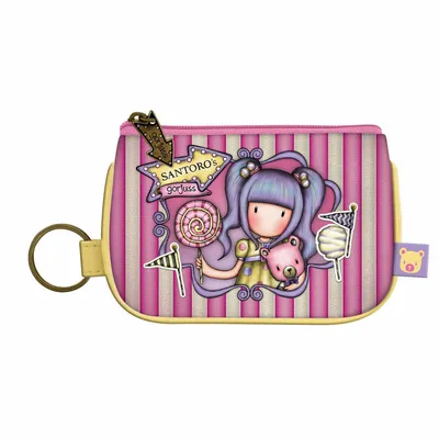 Image de Porte-clés porte-monnaie Gorjuss First prize Violet (12.4 x 1 x 8.5 cm)