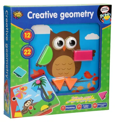 Productafbeelding van Vormpuzzel met kleurenkaarten, 33-delig.