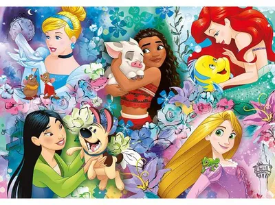 Image de Puzzle disney les princesses et leurs amis - 60 pieces - clementoni - 26995