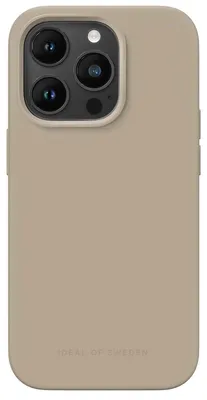 Productafbeelding van iDeal of Sweden Silicone Case voor de Apple iPhone 14 Pro - Beige