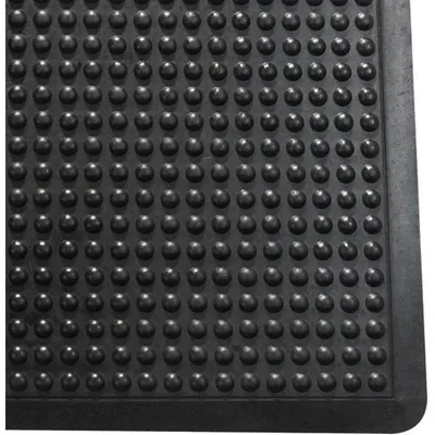 Produktbild von Anti-Ermüdungsmatte Gummi 90x120cm schwarz Blasenstruktur