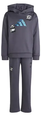 Zdjęcie produktu dla Spodnie dresowe adidas Unisex dla dzieci MINECRAFT, model TRAINING JOGGER, kolor Aurora Onix, rozmiar 6-7 lat