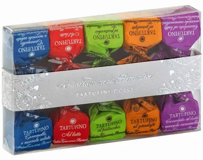 Produktbild von Antica Torroneria Piemontese Tartufini Dolci Mix 70g
