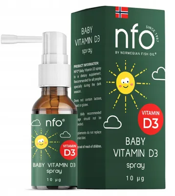 Produktbild von NFO Vitamin D3 Babyspray (20 ml)