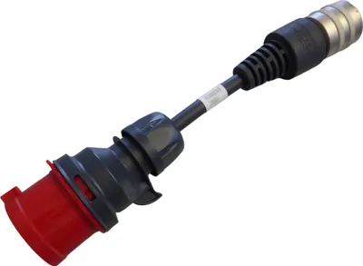 Zdjęcie produktu dla Adapter złącza sokowego CEE16 400V/16A bis 11kW Juice Booster 2