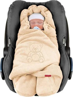Produktbild von Windelschlafsack / Babysitzauflage, Decke / Kuscheldecke, Kinderwagen-Decke für Kinderwagen, Buggys, 36 x 28 x 4 cm