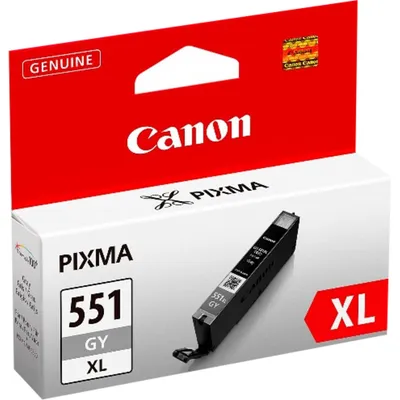 Immagine prodotto di Canon CLI-551GY XL - Alta resa - Grigio - Originale - Contenitore d'inchiostro - per PIXMA iP8750, iX6850, MG5655, MG6350, MG6450, MG7150, MG7550