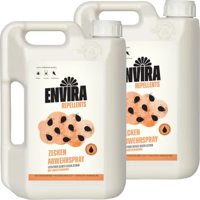 Produktbild von Envira Zecken Abwehrspray im Vorteilspack 2x2L