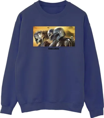 Produktbild von Star Wars - "The Mandalorian" Sweatshirt für Damen BI39716 (M) (Marineblau)