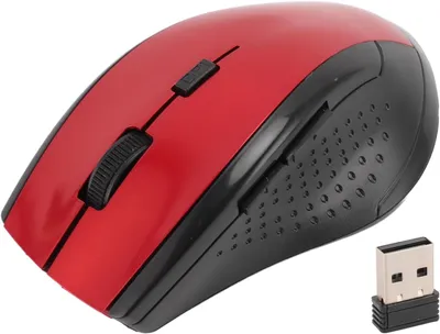 Obrázok produktu pre Bezdrôtová myš, 2,4 GHz bezdrôtová optická počítačová myš s USB prijímačom, prenosná pre notebooky, stolné počítače, laptopy s technológiou 2,4 GHz