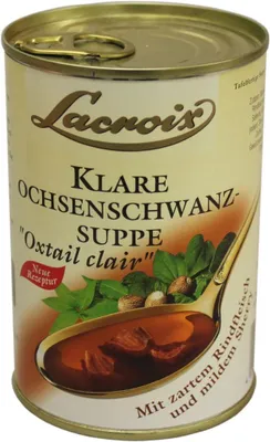 Zdjęcie produktu dla Lacroix zupa ogonowa klarowna z delikatną wołowiną 400ml