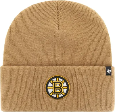 Produktbild von 47 Brand Beanie Wintermütze - HAYMAKER Boston Bruins camel