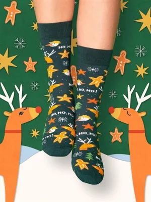Image de Chaussettes longues Hommes en pain d'épice 39-42