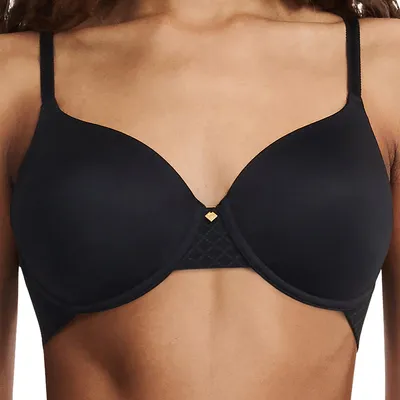 Produktbild von Chantelle Norah Chic Schalen-BH Glatte Cups, Details aus grafischem Tüll, Bester Tragekomfort