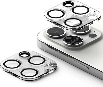 Produktbild von Ringke Kameraschutzfolie Handyfolie Handyfilm Film für iPhone 15 Pro 2 Stück