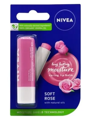 Produktbild von Nivea Soft Rose Lip Balm, 4,8g