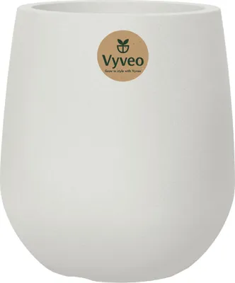 Immagine prodotto di Vyveo - Vaso da fiori Amari - Bianco - 27x30