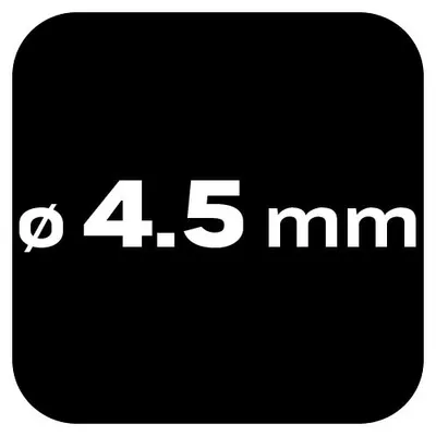 Zdjęcie produktu dla Wiertło do metalu HSS-TiN, 4.5 mm