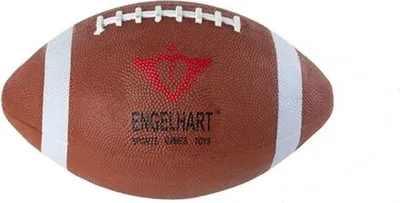Produktbild von American Football Gummiball weiß - Sportspielzeug für Kinder