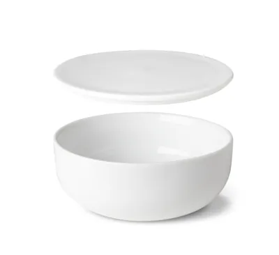 Image de Bol large avec couvercle, porcelaine tchèque, 13 cm, Optimo, G. Benedikt