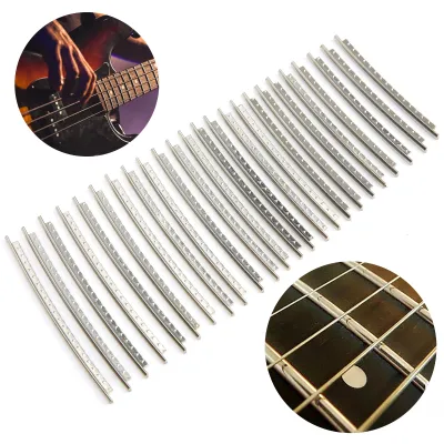 Zdjęcie produktu dla 24-częściowy zestaw drutów z miedzioniklu do gitar Fender/Gibson, akcesoria zamienne, 2,7 mm