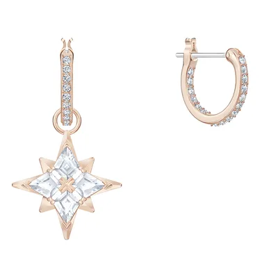 Produktbild von Swarovski SYMBOLICA:PE HOOP STAR CZWH/CRY/ROS  5494337