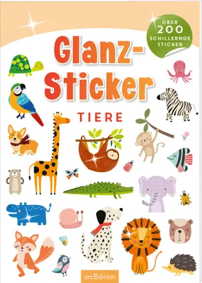 Produktbild von Glanz-Sticker - Tiere
