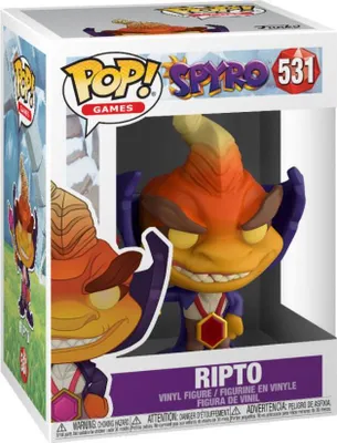 Zdjęcie produktu dla Kolekcjonerska figurka PVC Spyro the Dragon Funko POP - Ripto (531)