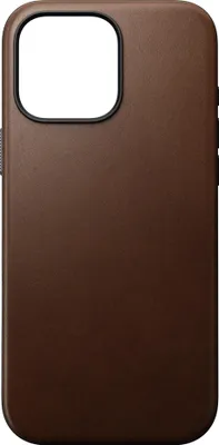 Produktbild von Nomad Lederhlle fr iPhone 16 Pro Max Hellbraun