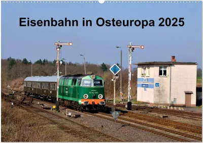 Produktbild von Eisenbahn Kalender 2025 - Oberlausitz und Nachbarländer (Wandkalender 2025 DIN A2 quer), CALVENDO Monatskalender