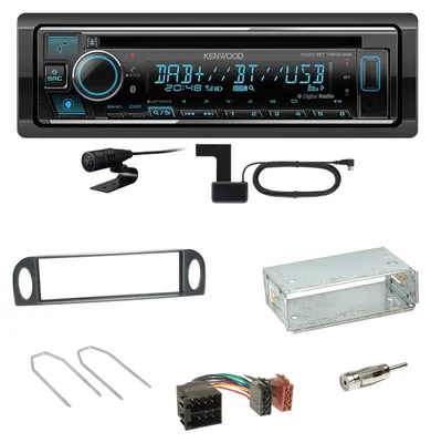 Produktbild von Kenwood KDC-BT740DAB Digitalradio Bluetooth Einbauset für Citroen C5 bis 07/2004