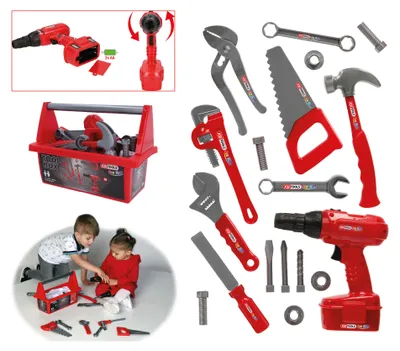 Immagine prodotto di KS TOOLS Cassetta degli attrezzi per bambini - 100073