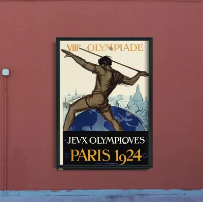 Produktbild von Poster - Canvas - Leinwand - 42 cm x 59,4 cm - Olympische Spiele
