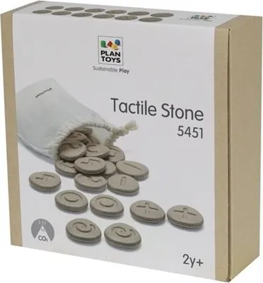 Produktbild von Plan Toys sensorische Holzbausteine - 24 Stück